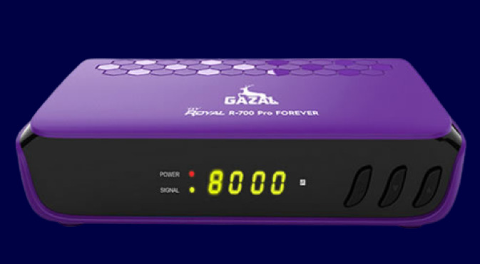 GAZAL ROYAL R-700 PRO Software Downloads